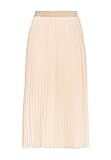 hallhuber schuhe zalando Plisseerock mit Gummibund HALLHUBER Plisseerock in Midilänge weit schwingend geschnitten Sand, 42