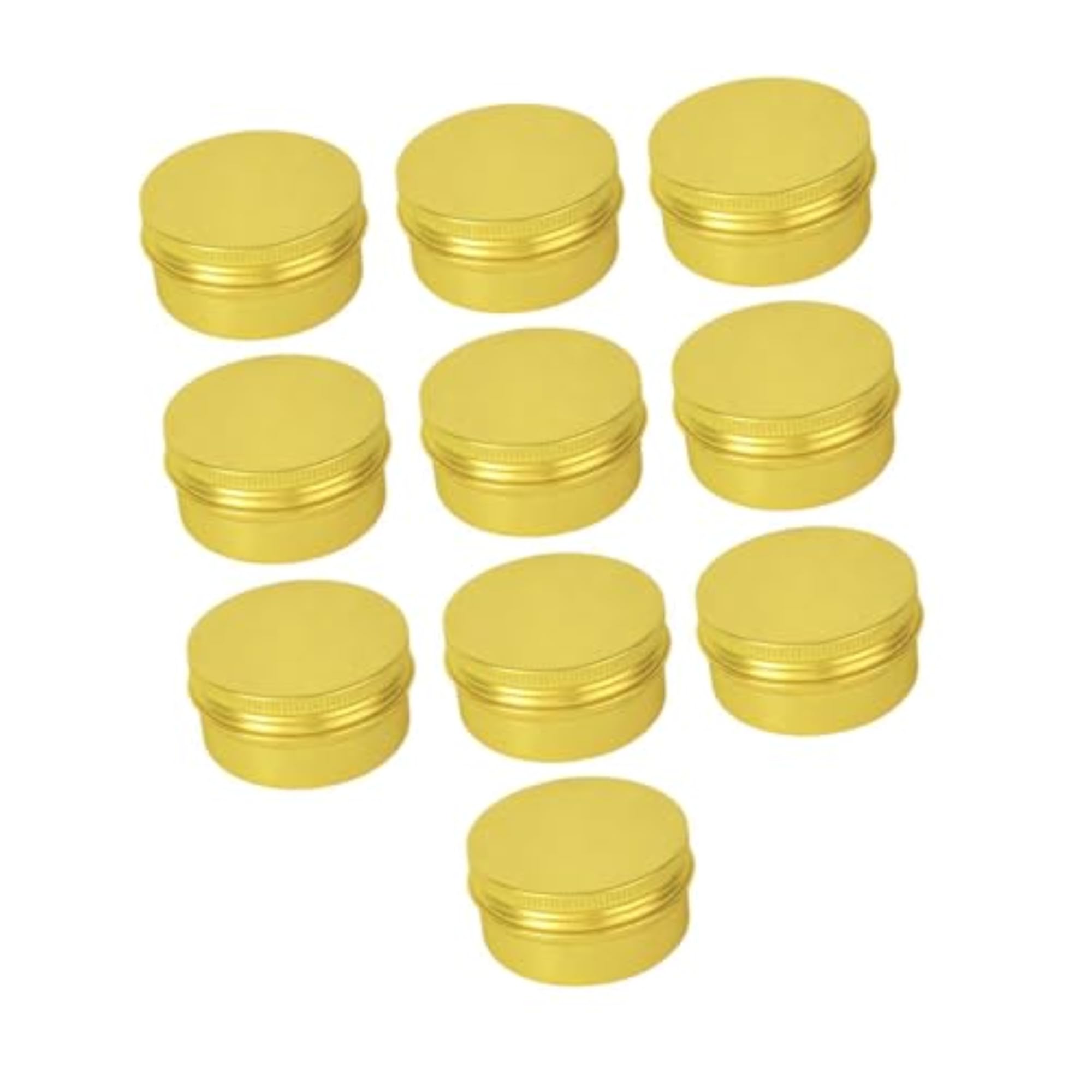 10x Tea Storage Case Jars Empty Cosmetic Containers for Cream Lip Balm Salve
