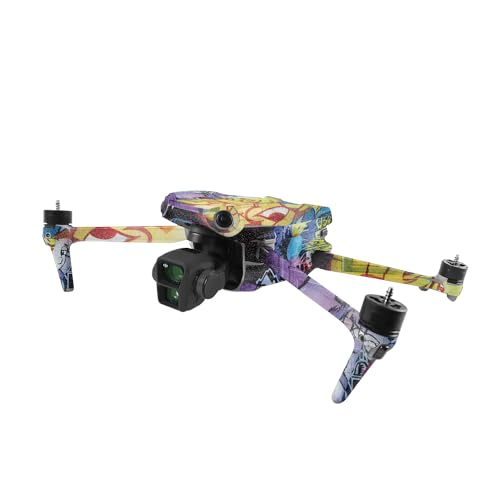 Image of MightySkins Glossy Glitter Skin Compatible with DJI Air 3 - Midnight Mischief | Protective, Durable High-Gloss Glitter Finish | Easy to Apply