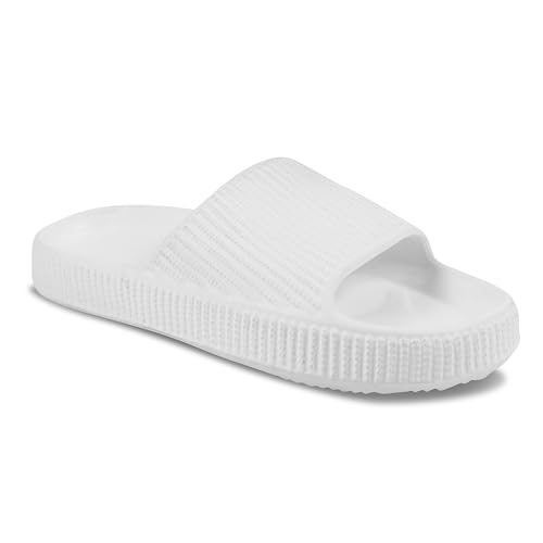 Image of ATHREE Slippers for Man Soft Slides for men | Waterproof Flip Flops with Anti-Skid Sole | Indoor Outdoor Bathroom mens Chappal | Slip-On|Sleepers for men Casual Daily USe | Sliders Pack of 1