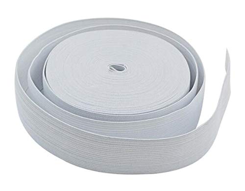 5 Mètres Noir 3cm De Large Polyester Cordon élastique Plat Tressé Bande De Caoutchouc Fil Extensible Tricoté Bobine élastique Vêtements Faisant Des Accessoires Pour Vêtements DIY Artisanat