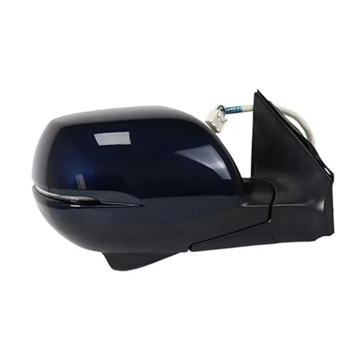 車用サイドミラーアセンブリ 電動折りたたみ式 に適合する CRV CR-V 2017 2018 2019 2020 2021 2022 左ハンドル車用(13 Pin Right Black)