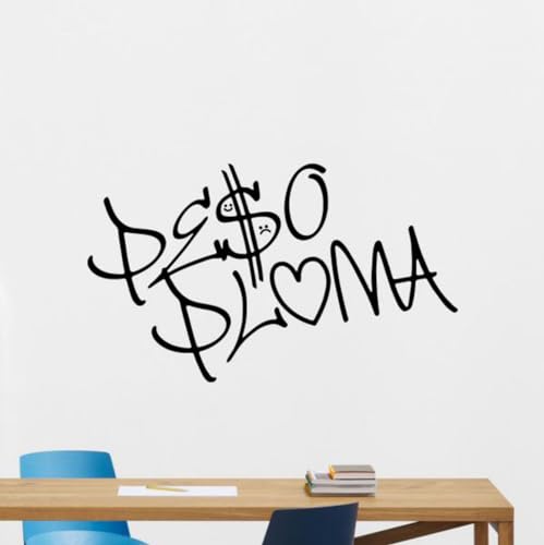 Peso Pluma Sticker Vinyl Wall Decal Wall Decor Sign Poster Wall Art Mural Stencil Print 2521