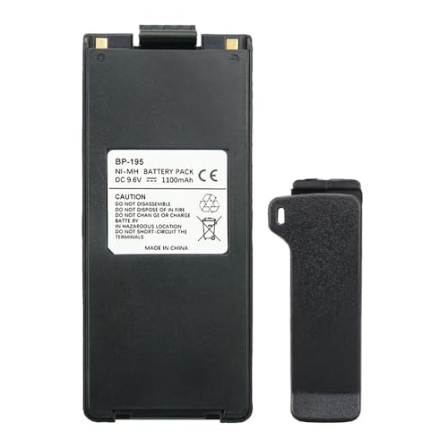 Batterie BP-195 Icom NI-MH résout les pannes de talkie IC-F4S