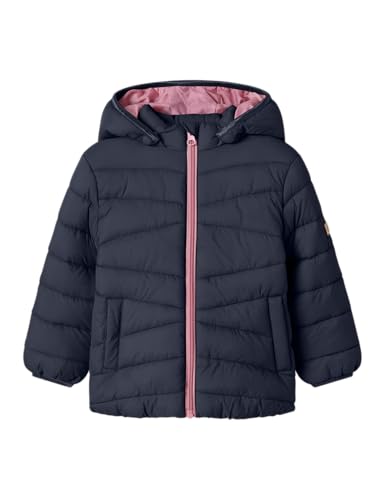 Name It Mädchen Nmfmarble Jacket Pb, Dark Sapphire, Numeric_128