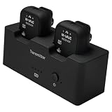 M-VAVE SWS-12(WP-12) Wireless in Ear Monitor System IEM System 2.4GHz Stereo Low Latency One to More Auto Pairing Wireless Monitoring for Guitar Bass Studio Stage Band