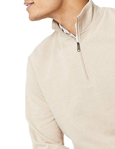 Amazon Essentials Men's Lightweight French Terry Quarter-Zip Mock Neck Sweatshirt3