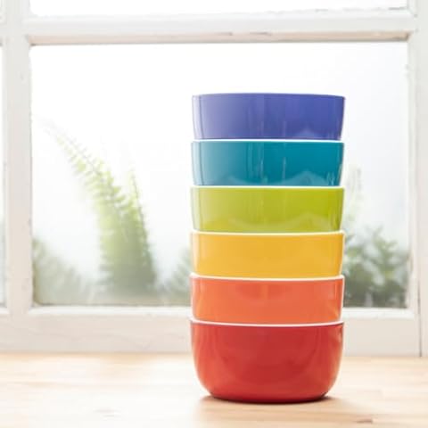 bzyoo 6-Piece ColorPop Bowls Cover