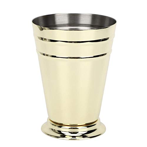 BBAUER 400ML Wine Glasses Beer Mug Stainless Steel Shot Cup for Mojito Mint Julep Mixed Drinks Beverage Home Bar Drinking