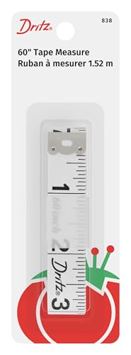Dritz 838 Tape Measure, 5/8 by 60-Inch