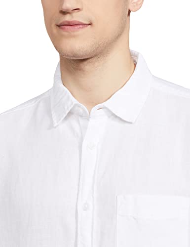 Image of Marks & Spencer Men's Solid Relaxed Fit Shirt