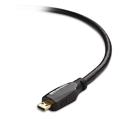 Cable Matters 301001-BLK-6 High-Speed 4K@60Hz Micro Hdmi To Hdmi Cable 6Ft thumb #1