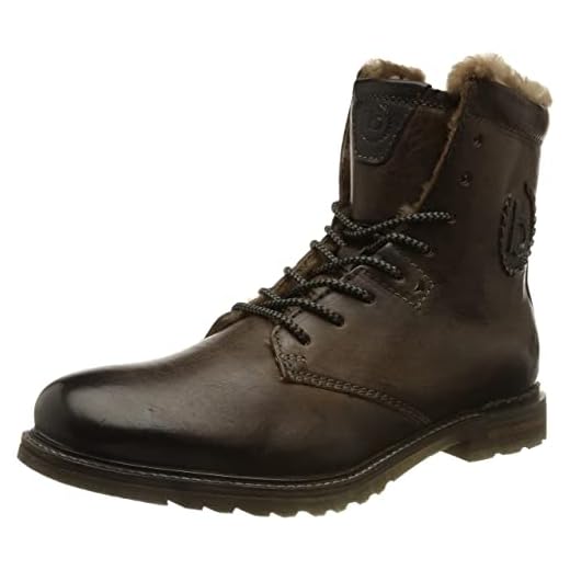 bugatti Vittore, Botas de Moda Hombre, Gris Oscuro, 43 EU