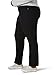 Chic Classic Collection womens Plus Cotton Pull-on Pant With Elastic Waist Jeans, Black Denim, 22 US