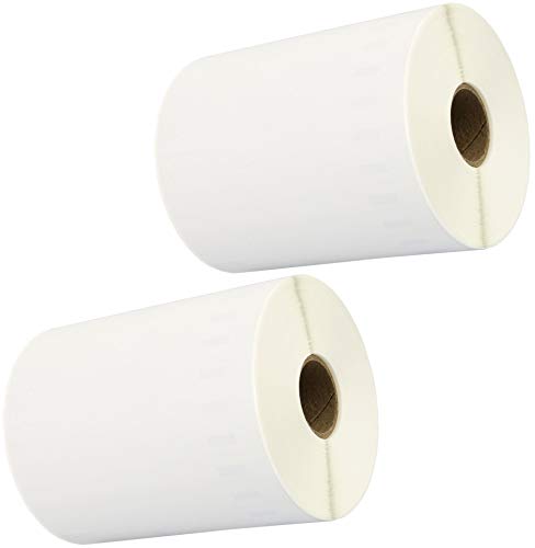 Cartridges Kingdom 2 x S0904980 (104mm x 159mm) Etiquettes Livraison XL (220 étiquettes par rouleau) compatible pour Dymo LabelWriter 4XL