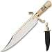 Gil Hibben Expendables Bowie Knife With Leather Sheath