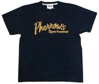 [フェローズ] 半袖Tシャツ プリント ロゴ PT1 L ネイビー