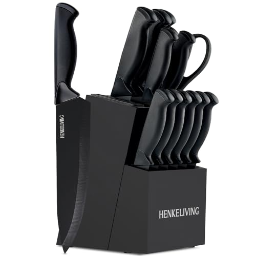 HENKELIVING 14-Piece Black Set