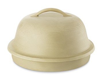 Sassafras Superstone La Cloche Bread Maker and Dome Roasting Baking Dish and Non-Stick Bread Baker with Lame