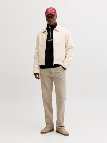 Upim, Camicia Slim Fit A Righe Con Taschino Uomo, Unisex, Bianco/Beige, Taglia: M - 3
