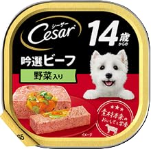 Amazon.co.jp: シーザー シニア犬用 14歳 ドッグフード 犬用 ウェット