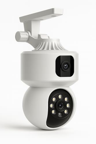 Image of 1080p FHD WiFi Wireless Security Camera with Audio & Night Vision - Live Feed, Motion Detection, Perfect for Home & Office Security (Table Camera-1 pc)