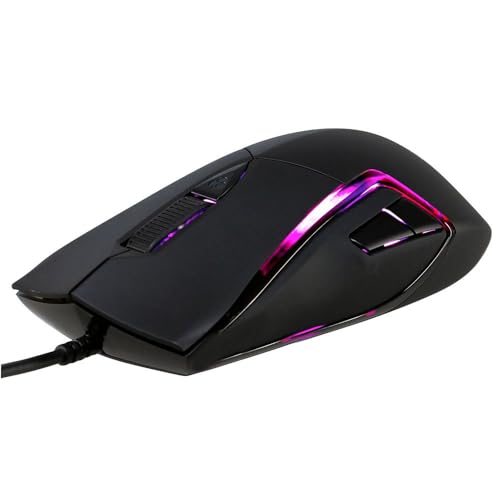 MC 3.1 Raton con Cable USB 2.0 5000 DPI, Negro - Mouse gaming - Immagine 3