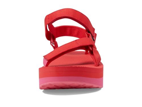 Teva Women's Flatform Universal Sport Sandal, Hot Pink, 102