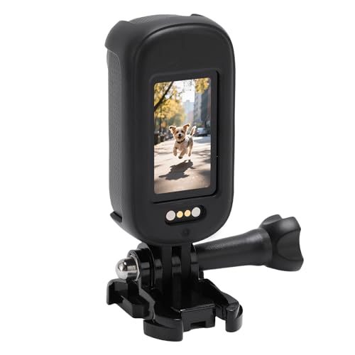 Caméra sportive WiFi 4K grand angle avec pince magnétique et écran intégré