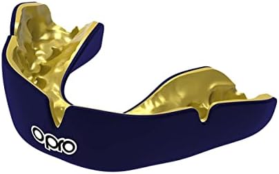 Opro New Instant Custom-Fit Mouth Guard, Dentist Mouthguard, Revolutionary Fitting Technology for Ultimate Comfort, Protection & Fit, Gum Shield for Rugby, Boxing, Hockey, MMA (All Blacks, Adult)