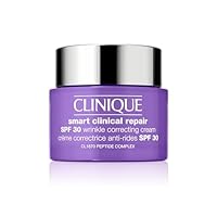 Clinique Smart Clinical Repair SPF 30 Wrinkle Correcting Cream With Peptides, Hyaluronic Acid + Provitamin D | Protecting + Repairing the Look of Skin, 75 ml.