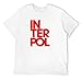 Produktbild Interpol Stacked Logo T-Shirt EL Pintor Antics Turn Bright Lights Band White L