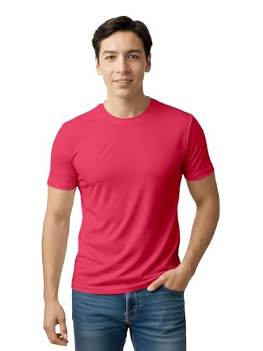 Image of Gym T Shirts for Men Workout | Sports Tshirt for Man | Running Mens T-Shirts | Polyester Men's T Shirt | Quick Dry fit Training Active Wear | Badminton Football Jersey Tshirts