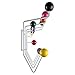 Poly and Bark Sphere Steel Wall Mount Coat Rack