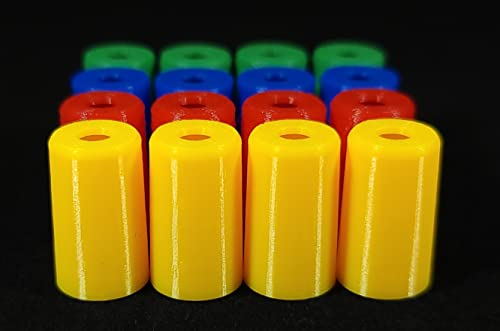 Trouble Board Game Replacement Pieces Parts Movers Pawns Pegs -16 Red Green Blue Yellow #TOP1