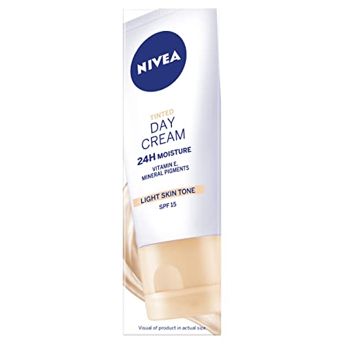 Nivea Visage Daily Essentials Tinted Moisturising Day Cream Natural Spf 15 (50Ml) #TOP6