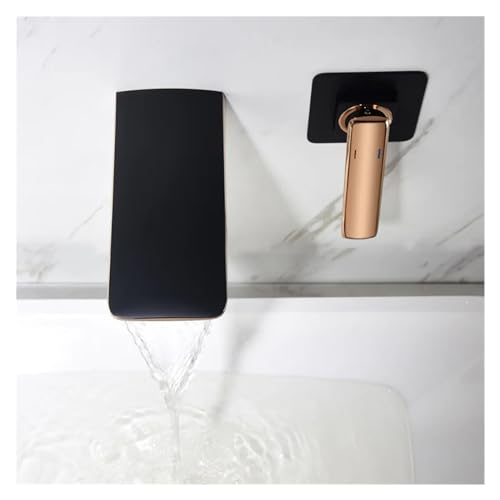 Mitigeur de lavabo durable en laiton massif avec jet cascade fluide - 4