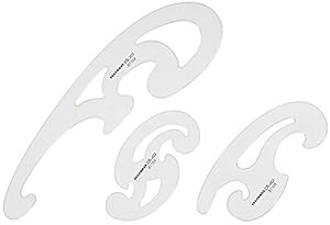 Rumold Burmesterkurven-Satz rauchgrau, 3-teilig