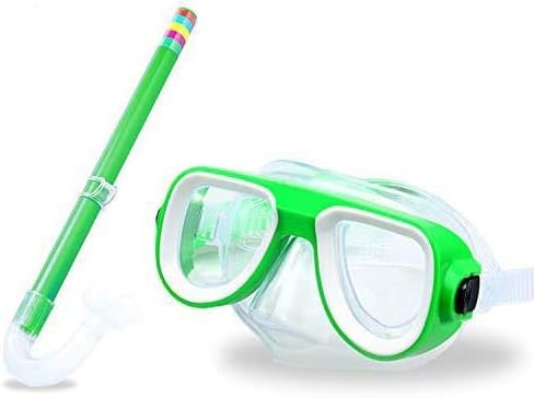 Kids Snorkel Set Junior Snorkeling Gear Kids Silicone Scuba Diving Snorkeling Glasses Set Snorkel Equipment for Boys and Girls Age from 4-8 Years Old