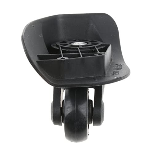 2 Pieces A05 Suitcase Luggage Mute Wheels Replacement Casters for Trolley Black - Easy Installation4