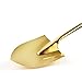 Golden Shovel - Full Size Gold Spade for Groundbreaking Ceremonies - 40” Commemorative Golden Shovel for New Building Construction - Grand Affects