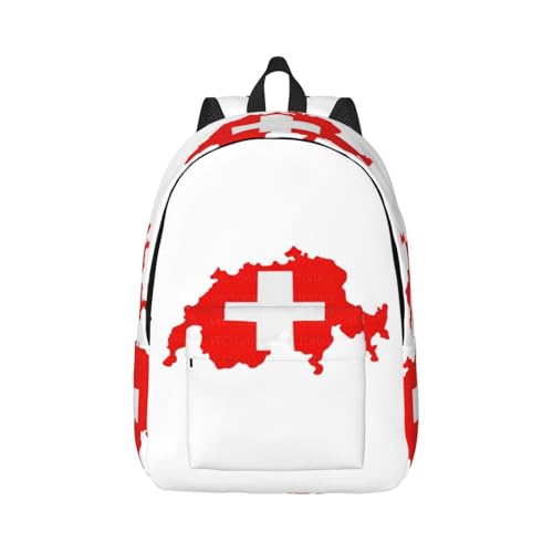 Sac à dos d'infirmière ergonomique pour ordinateur portable imprimé suisse