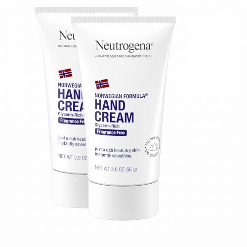 Neutrogena Norwegian Formula Hand Cream FragranceFree, 2 Ounce (Pack of 2)