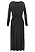 PARNIXS Women's Fashion V-Neck Dress Breastfeeding Nursing Dress Maternity Dresses, Large