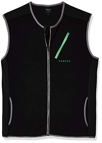 Oakley Men's Hybrid Pile Vest, Blackout, M