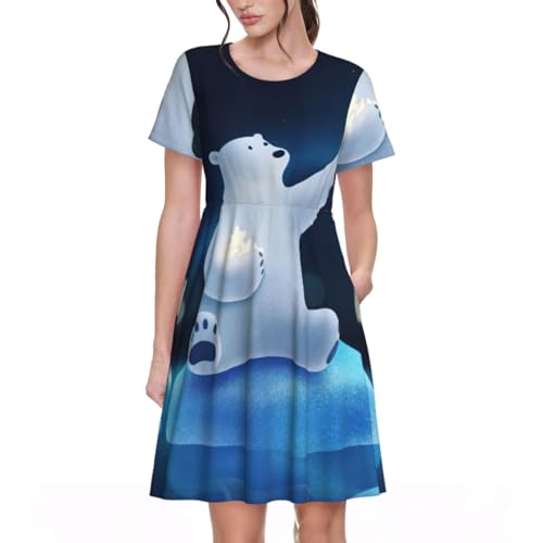 Robe d'été mi-longue fleurie pour vos sorties en terrasse et balades ensoleillées