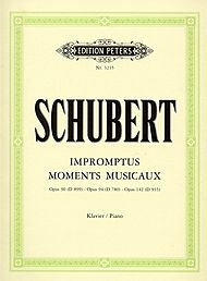 Amazon.com: Schubert: Impromptus und Moments Musicaux fur Klavier ...