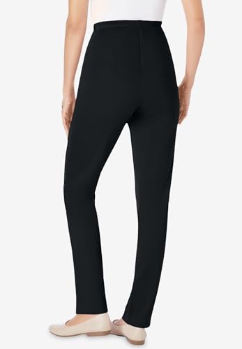 Woman Within 06174250656MK20W~20 W Women'S Plus Size The Elastic-Waist Soft Knit Pant thumb #2
