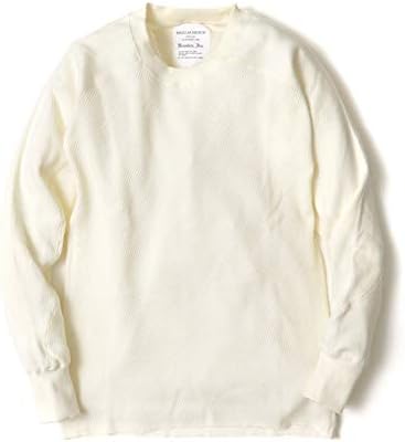 Amazon Houston ヒューストン ロングtシャツ 3サイズ メンズ 長袖 カットソー クルーネック 厚手 コットン サーマル Tシャツ カットソー 通販