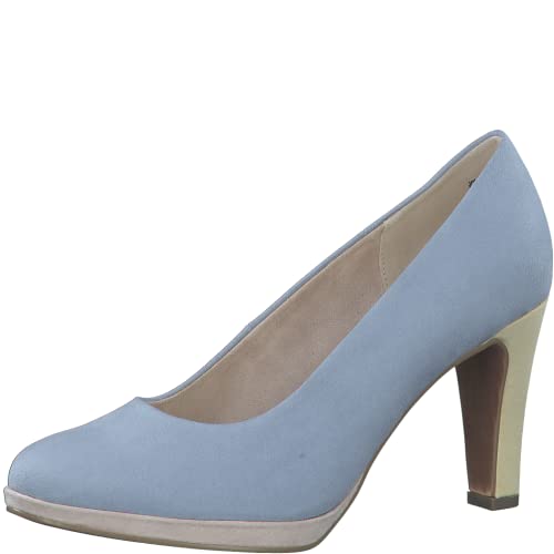 MARCO TOZZI Damen Pumps, Trichterabsatz, weiches FEEL ME Fußbett, ideal...